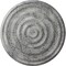 Ekena Millwork Carton Ceiling Medallion (For Canopies up to 3 3/4"), 17 3/4"OD x 1 3/8"P, Ultra Pure White Crackle CM18CAUWC - alternate 1